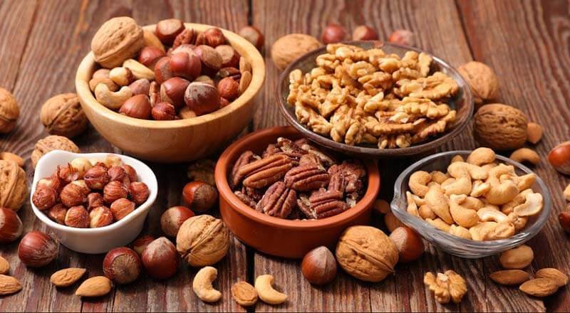 Frutos secos saludables